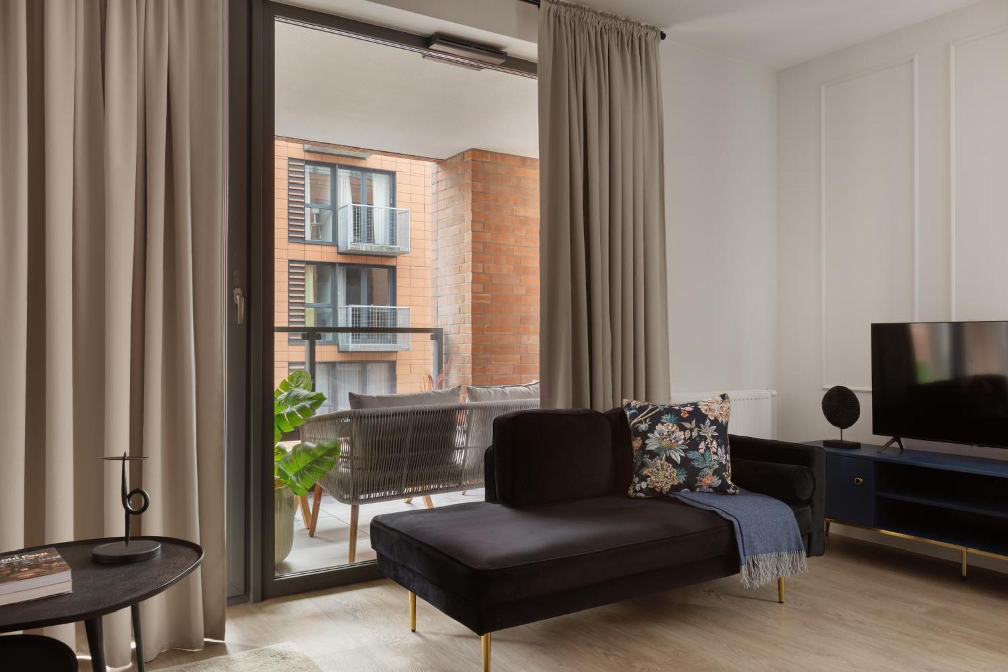 Scala Apartamenty By Moderna Profit - Lakowa 60H Z Parkingiem 格但斯克 外观 照片